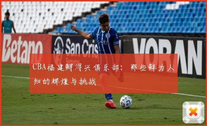 CBA福建鲟浔兴俱乐部：那些鲜为人知的辉煌与挑战