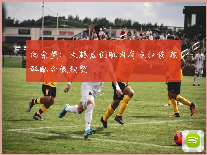 向余望：大腿后侧肌肉有点拉伤 朝鲜配合很默契